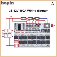 Bopin 3S 4S 5S BMS 12V 16.8V 21V 3.7V 100A Li-ion lmo ternary lithium pin bảo vệ bảng mạch Li-Polyme