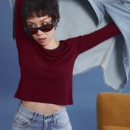 AMR DE SAISON (AIMER)-Classic Ringer Long Sleeve Tee Long Sleeve T Shirt Women