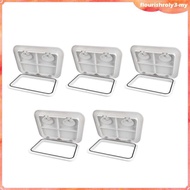 [Flourish] Marine Access Hatch Boat Hatch Lid Inspection Hatch Cover Premium Rectangle Boat