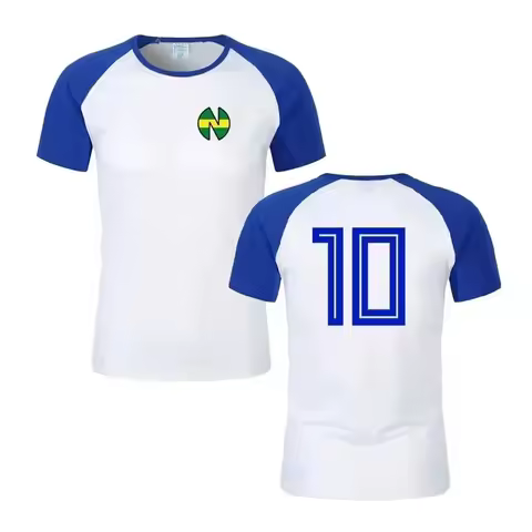 2024 Children's Short Sleeve Tops Tsubasa School Nansheng Olive And Benji Jerseys 3D Animated T-shir