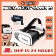 2nd Generation VR Headset 3D Virtual Reality Glasses 2.0 VR For Mobile Phone Cermin Mata 3D Movies G