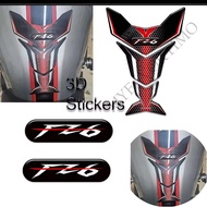 Motorcycle Tank Pad Gas Fuel Oil Kit Knee Emblem Logo Fairing Fender Windshield Stickers Decal For Y