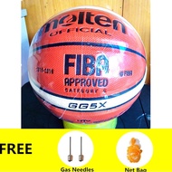Original Molten GG5X Basketball Ball Official Size 5 Kid basketball ball Indoor/Outdoor PU material durable Training Basketball
