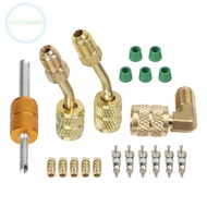 R410A Adapter Vacuum Pump Compatible Metal Construction For R410A Systems【Chevrolet】