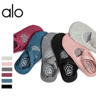 Alo Yoga Boat Socks - Non-Slip, Sweat-Absorbent, Breathable Fitness Socks
