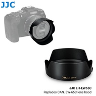 JJC เลนส์ฮูดสำหรับเลนส์ Canon RF ของ Canon EOS R RP Ra R3 R5 R6 R7 R10 กล้อง เปลี่ยน EW-52 EW-65C ES-65B EW-73D ET-74B ET-77 EW-78F EW-88F ET-88B ET- 101 เลนส์ฮูด