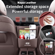 Car Center Console Storage Bag Multifunctional Tissue Box Cup Holder Hanging Accessories for Hyundai Creta SantaFe Kona Genesis Equus Coupe Azera ioniq