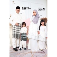 NEW ARRIVAL  KURUNG ADRIANA & BAJU MELAYU ANDRE SEDONDON / KURUNG SULAM / OFF WHITE / RAYA SEDONDON 