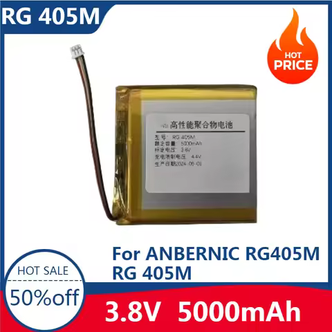 New High quality replaceable Battery Newest Efficient Reliable 3.8V 5000mAh Battery For ANBERNIC RG4