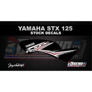 DK Yamaha STX 125 Stock Decals (Latest Model)