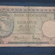 Uang Kuno uang lama Rupiah senilai 100 Rupiah