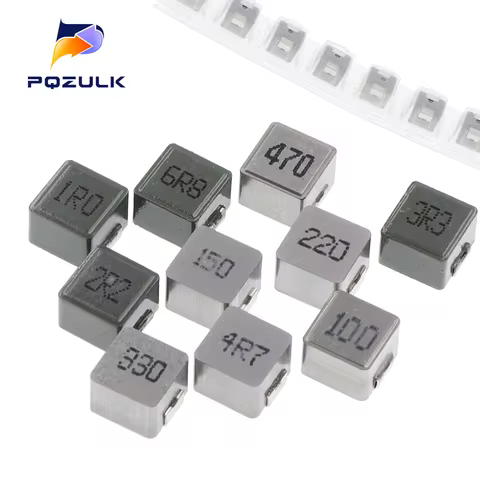 10PCS 0650 SMD Power Inductors 1uh 2.2uh 3.3uh 4.7uh 6.8uh 10uh 15uh 22uh 33uh 47uh Chip Inductor 7X