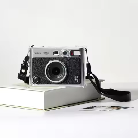 Camera Crystal Case Clear Water Case Transparent Cover Casing For Fujifilm Instax Mini EVO Film Came