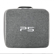 PS5主機收納包 PS5主機配件收納包 PS5包單肩旅行收納包（P5硬盒灰色）