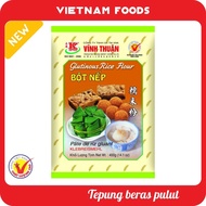 VINH THUAN glutinous rice flour 400g - Tepung beras pulut - 糯米粉 - Bot nep VINH THUAN - VIETNAM FOODS