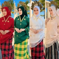 baru BAJU BODO ORGANZA / Baju Adat Bugis Asli