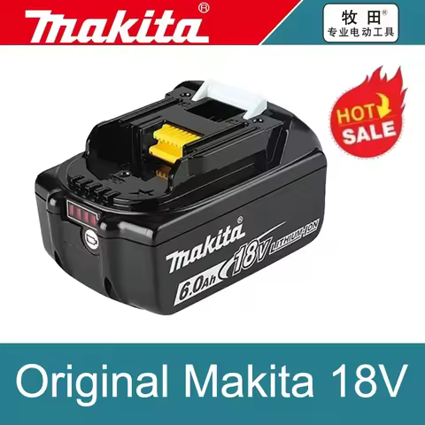 5Ah 6Ah 9Ah 100% Genuine 18V Makita Battery BL1840 BL1830B BL1850B BL1850 BL1860 BL1815 Replacement 