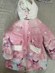My Melody x kuromi 粉色厚外套