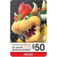[USA ACCOUNT ONLY]Nintendo eShop Wallet 50 USD