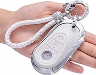 for Mercedes Benz Crystal Key Fob Cover,Compatible with Mercedes Benz EQE350 S580 C300 C Class S Cla