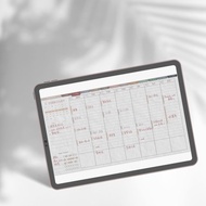 2023 電子手帳| 基本版| 直式週計畫| 護眼灰