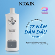 Dầu Gội & Xã Giảm Rụng Nioxin Số 2 Dành Cho Tóc Tự Nhiên Thưa Mỏng & Rụng Nhiều