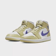 NIKE WMNS AIR JORDAN 1 MID 女休閒鞋-黃-BQ6472701 US5.5 黃色