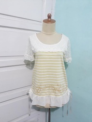 kaos axes femme yellow