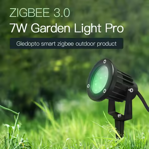 Gledopto 7W Garden Lamp DC24V Low Voltage RGBCCT 2200~6500K Warm Cold White Work with SmartThings Tu