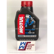 MESIN MOTUL MATIC SCOOTER ENGINE OIL LE 0.8 LITER 10W30