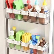 1/2/4/6/10pcs Refrigerator Organizer Drawer Dividers Adjustable Stretchable, Adjustable Storage Rack