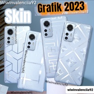 Hans - MOTIF "CLEAR" Skin Sticker Back Body TECNO POVA6 5 POVA 5Pro 4Pro 4 neo 3 2 spark 20pro 10 Pr