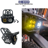 Front bag pg1, headlight bag pg1, headlight bag pg1, high quality powder coated, black.