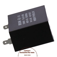 CYMX Ceiling Fan Capacitor, Single Insert CBB61 10uF 450V AC, Wide Application 47x25x42.5mm Polyprop