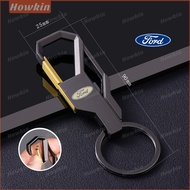 Simple Alloy Metal keychain Logo keychain for Ford