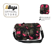 BBags Duffel Mini Sling  Bag Neon Pink Camo