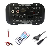 12V 24V Bluetooth Amplifier Board HIFI Bass Amplifier Board FM Subwoofer 30-120W for 10Inch Subwoofe