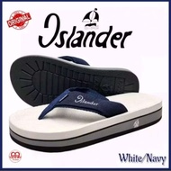 AUTENTIC WHITE/NAVY ISLANDER SLIPPERS for Men & Women Outdoor Activities