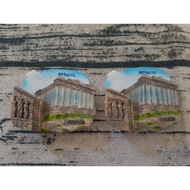 Tourist Souvenirs Around The World Three-Dimensional Magnet Greece Athens