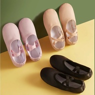 【Trending Now】 Pu Pointe Shoes Full Sole Dance Slippers Children Ballerina Practice Ballet Dancing Training Use 3 Colors