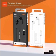 MOXOM MX-EP88 New Directions Wired Earphone With Lightning Connector