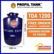 Terjangkau Tangki / Toren Air Profil Tank Tda 1200 Liter Garansi Resmi