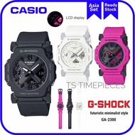 CASIO G-SHOCK GA-2300 futuristic minimalist style Watches GA-2300-1 / GA-2300-4 / GA-2300-7 / GA2300