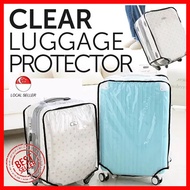 Transparent PVC Luggage Cover / Protective Cover Case / Travel Luggage Cover / Waterproof Case /