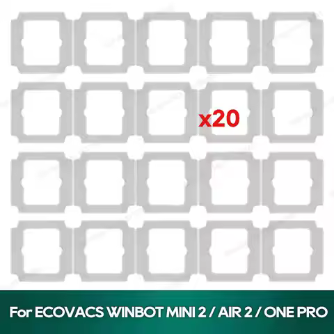 Cleaning Pad Compatible for ECOVACS WINBOT MINI 2 / AIR 2 / ONE PRO Window Cleaning Robot Replacemen
