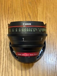 Canon CN-E  14mm 電影鏡頭