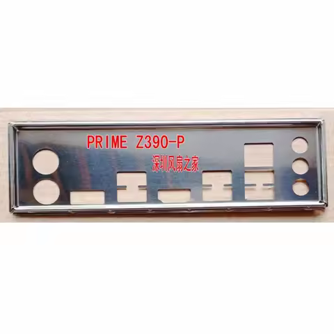 IO I/O Shield Back Plate BackPlate BackPlates Stainless Steel Blende Bracket For ASUS PRIME Z390-P