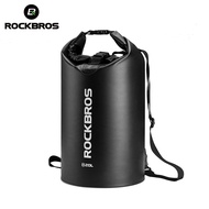 【MY Delivery】ROCKBROS Outdoor Sport Ultralight Folding Swimming Waterproof Backpack Dry Bucket Bag (