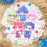 SUZUKI Mairimashita STICKERS Iruma-kun Fan Merchandise Merch by Qaei: IrumaSUZUKI, Asmodeus Alice Az