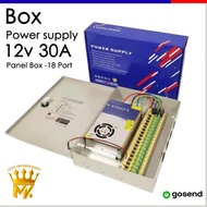 CCTV Power Supply Box Panel 30A 12V CCTV Adapter 18 Channel Power Supply 20A CCTV Adapter 10 Ampere